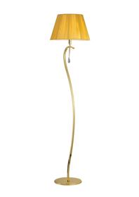 M0385PB  Siena Floor Lamp 1 Light